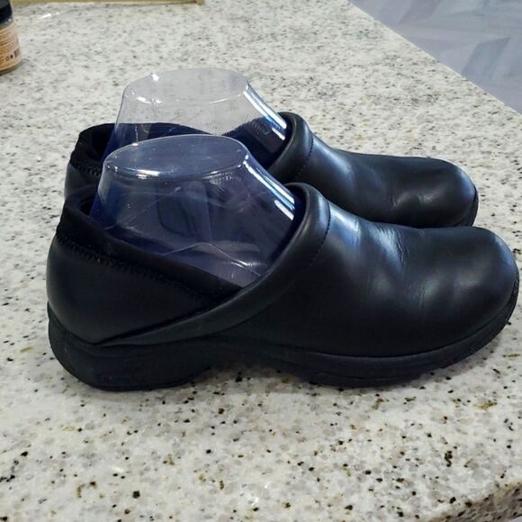 Dansko black leather mules, size 38 - Picture 4 of 9